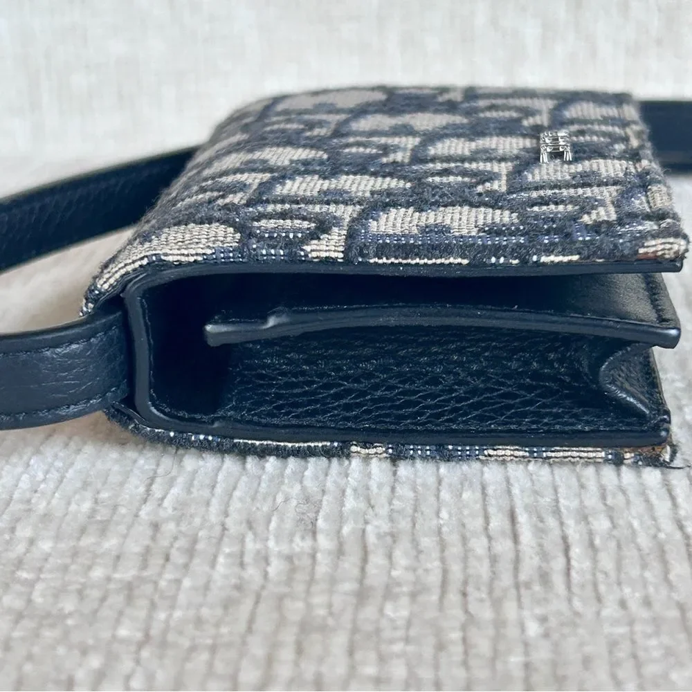 Dior Oblique Nano Wallet on Strap